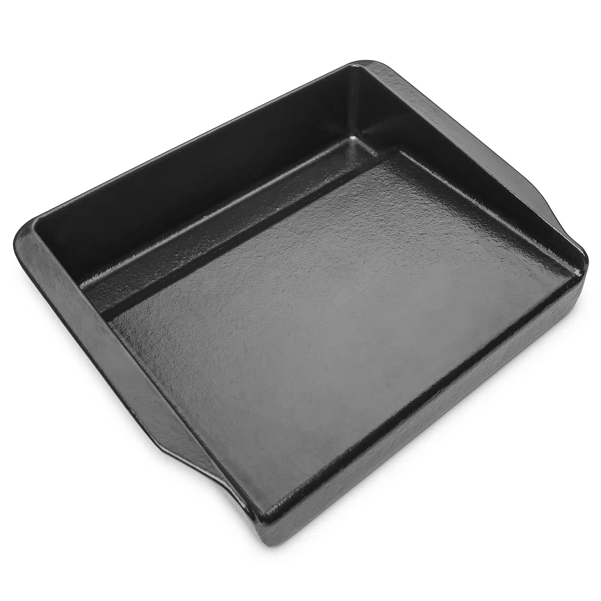 Weber 6609 Cast Iron Griddle for Barbecue Grill Tray- Cooking Tray 31.8x24.9x7cm 9155