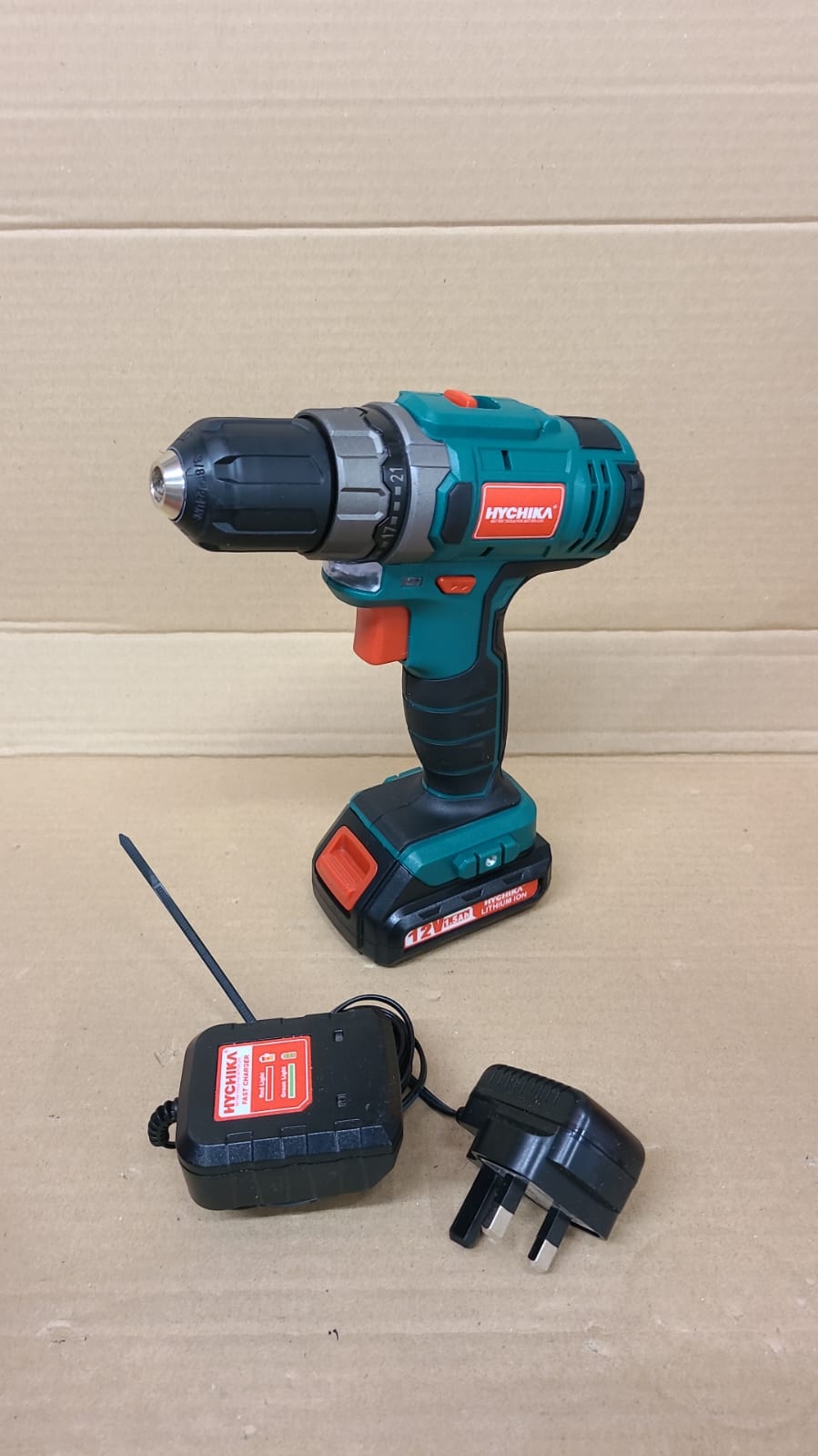 Cordless Drill 12V, HYCHIKA Electric Screwdriver-4746