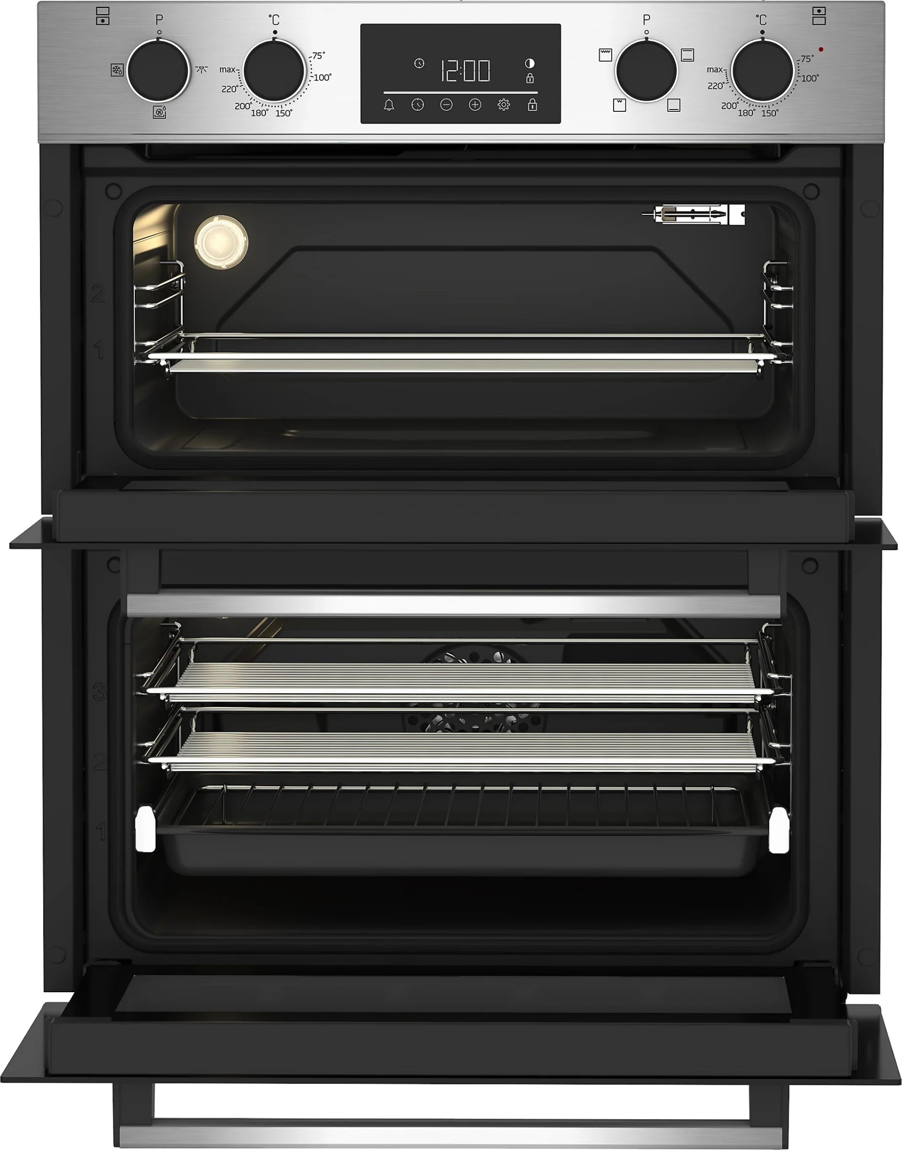 Beko BBTQF22300X Stainless Steel Built-in Double Oven X Display -7731