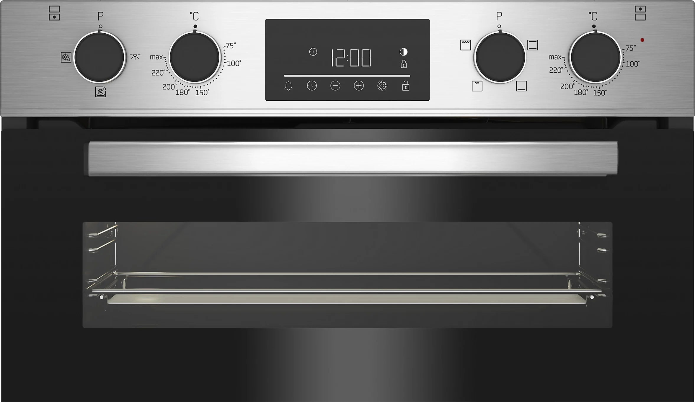 Beko BBTQF22300X Stainless Steel Built-in Double Oven Grade B 6913