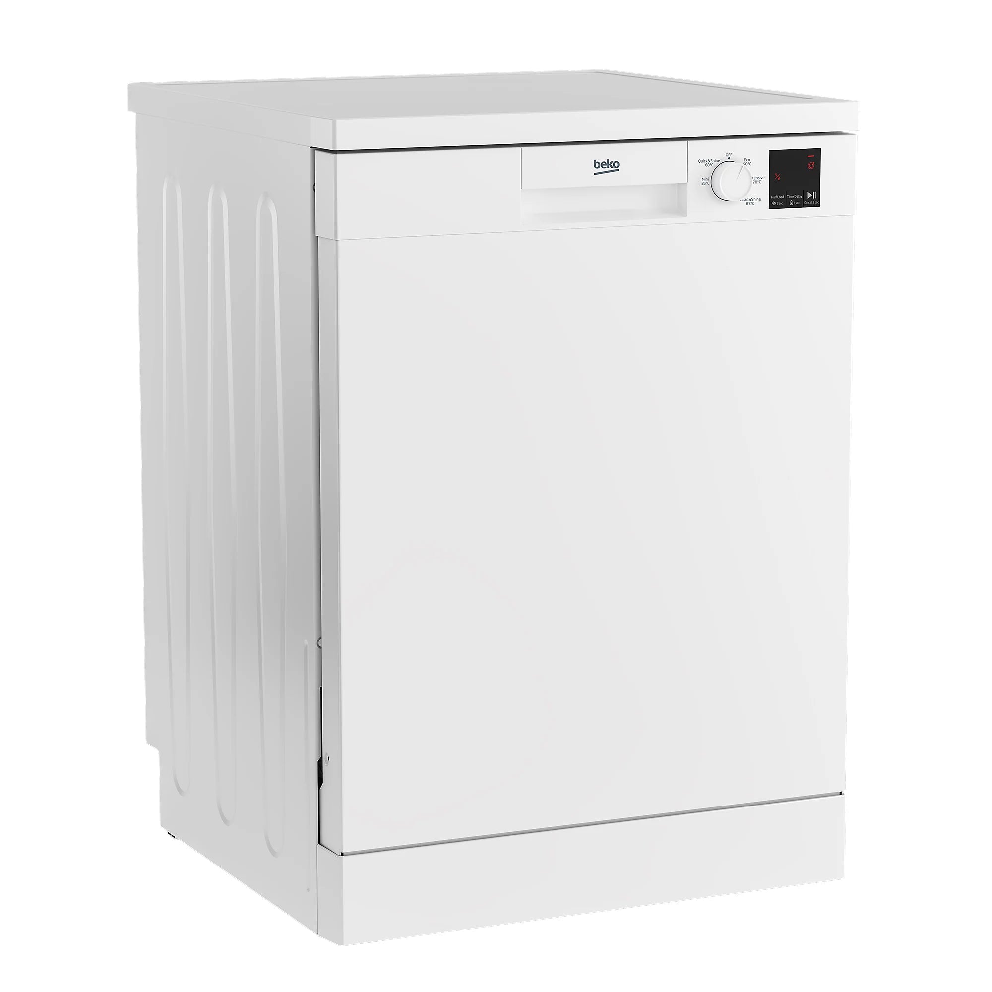 Beko DFN05Q10W Freestanding Full size Dishwasher - White 6030