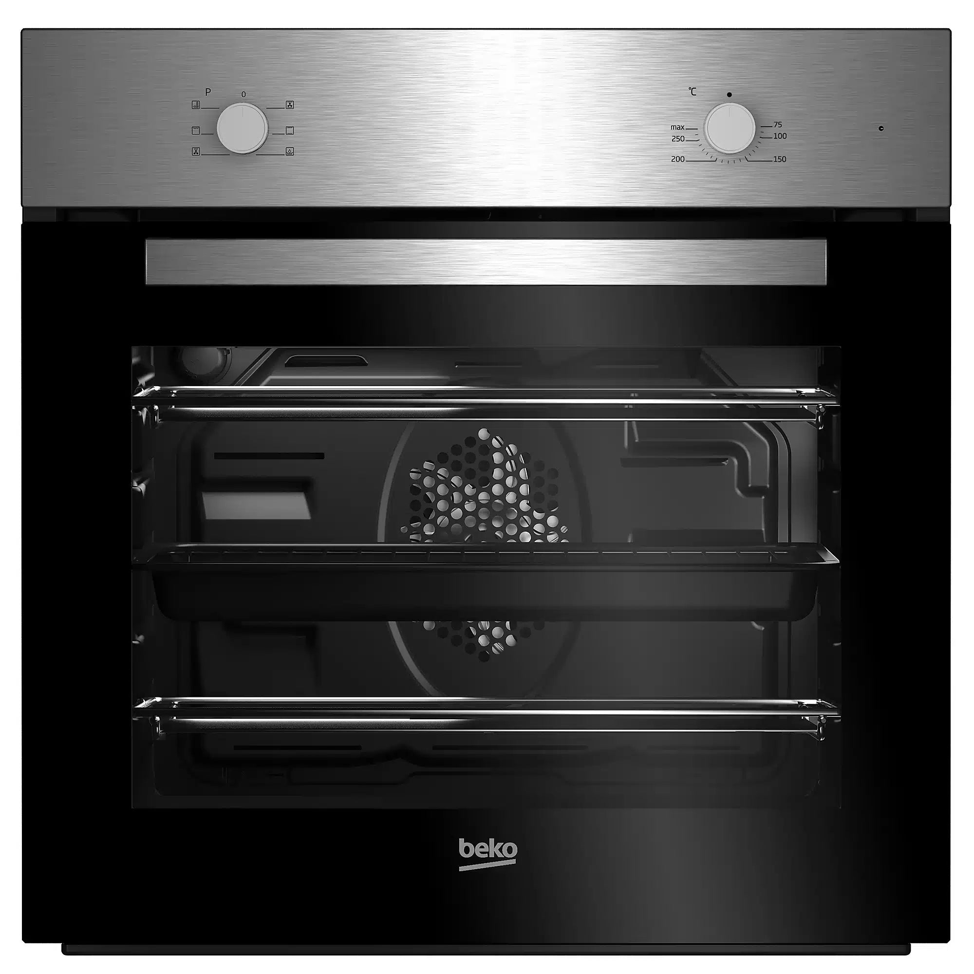 Beko Single Oven & Hob Stainless Steel Built-in Electric QSE222X 7877