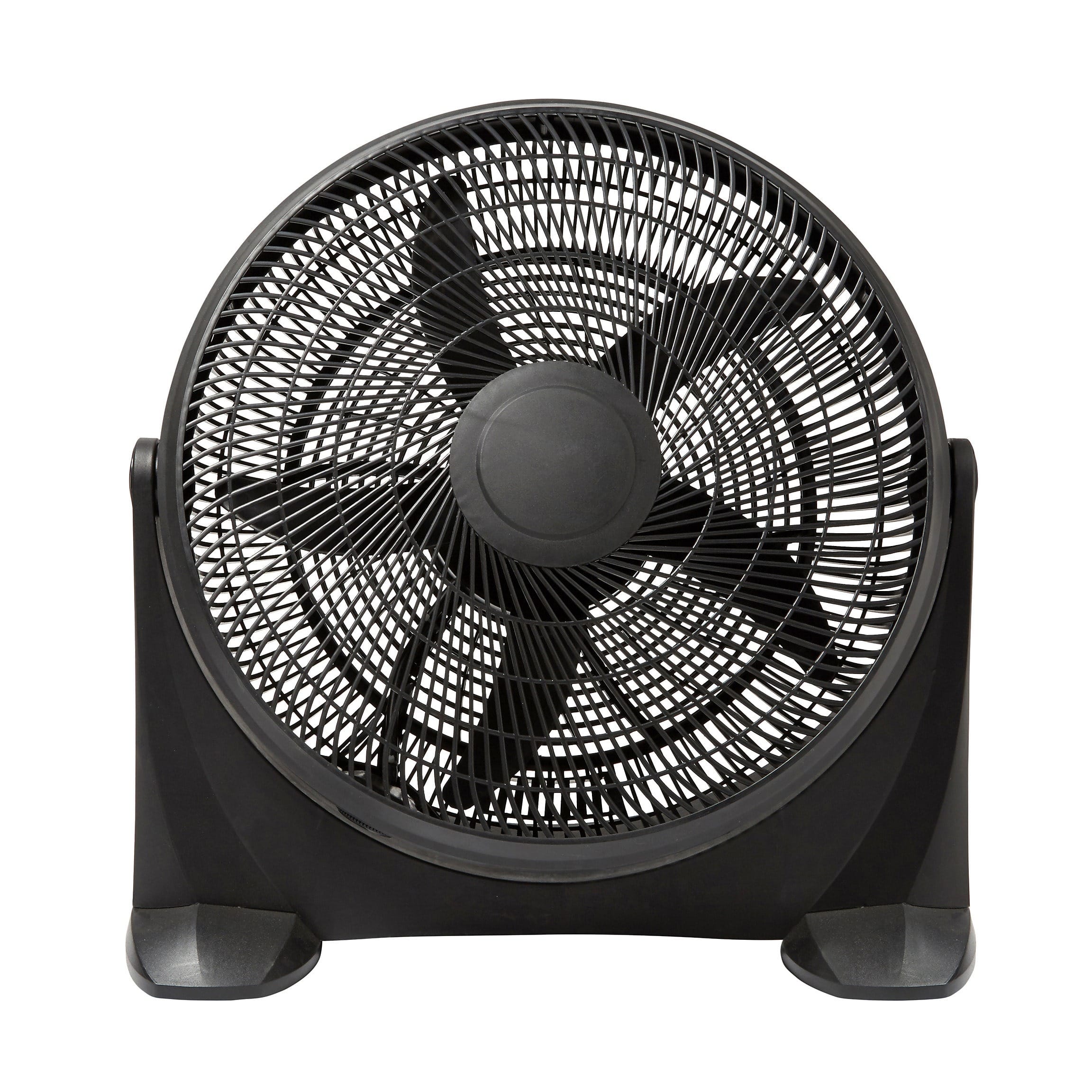 Black 20" Floor-standing Fan - High Velocity Air circulator 0269