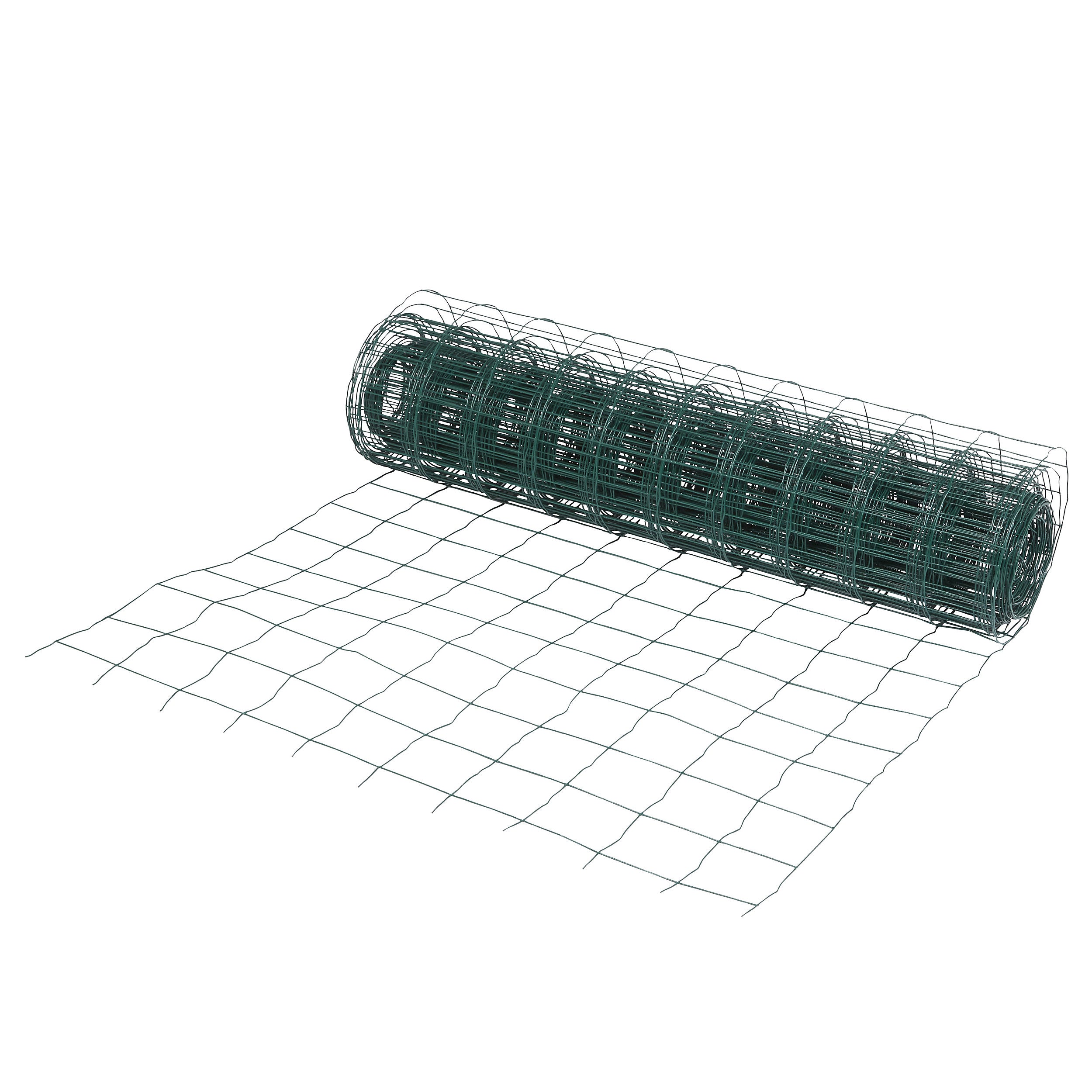 Blooma Green PVC-coated Steel Wire mesh panel, (L)20m (H)1m (W)1m 8412