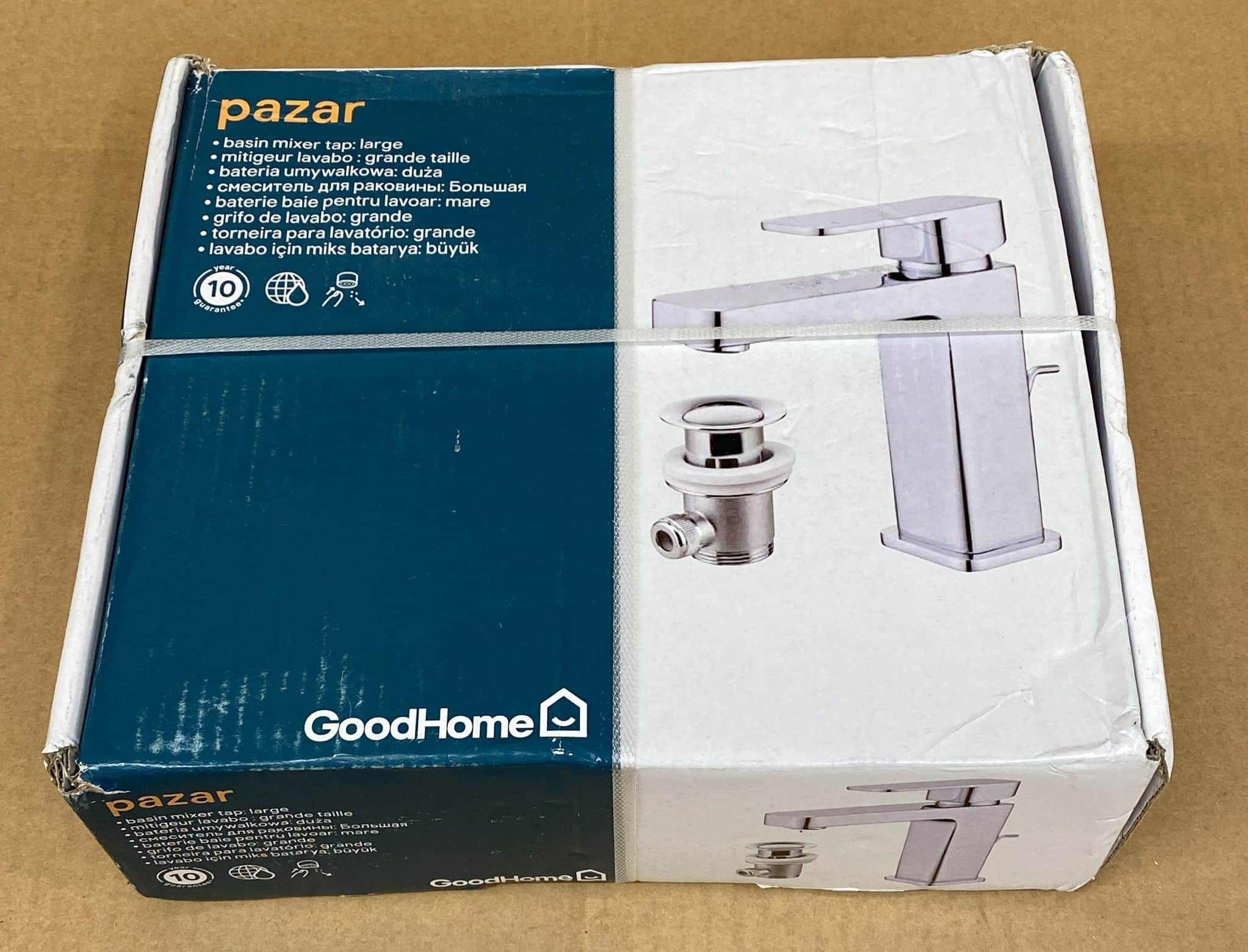 GoodHome Pazar Basin Mono mixer Tap- 4283