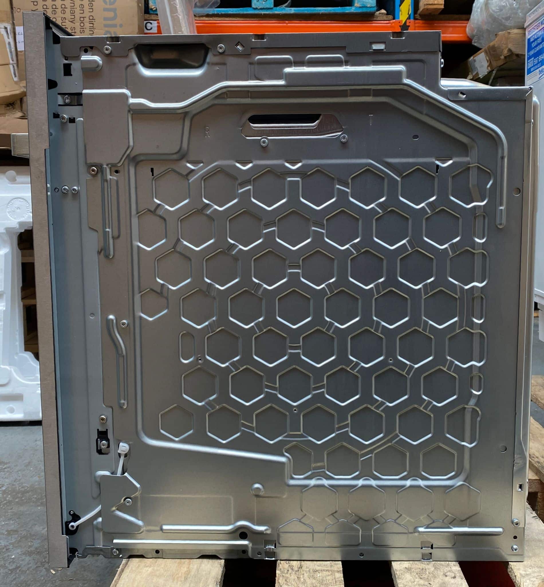 Neff Slide&Hide B47CR32N0B Stainless steel Built-in Single Multifunction Oven Graded - 3654-U24