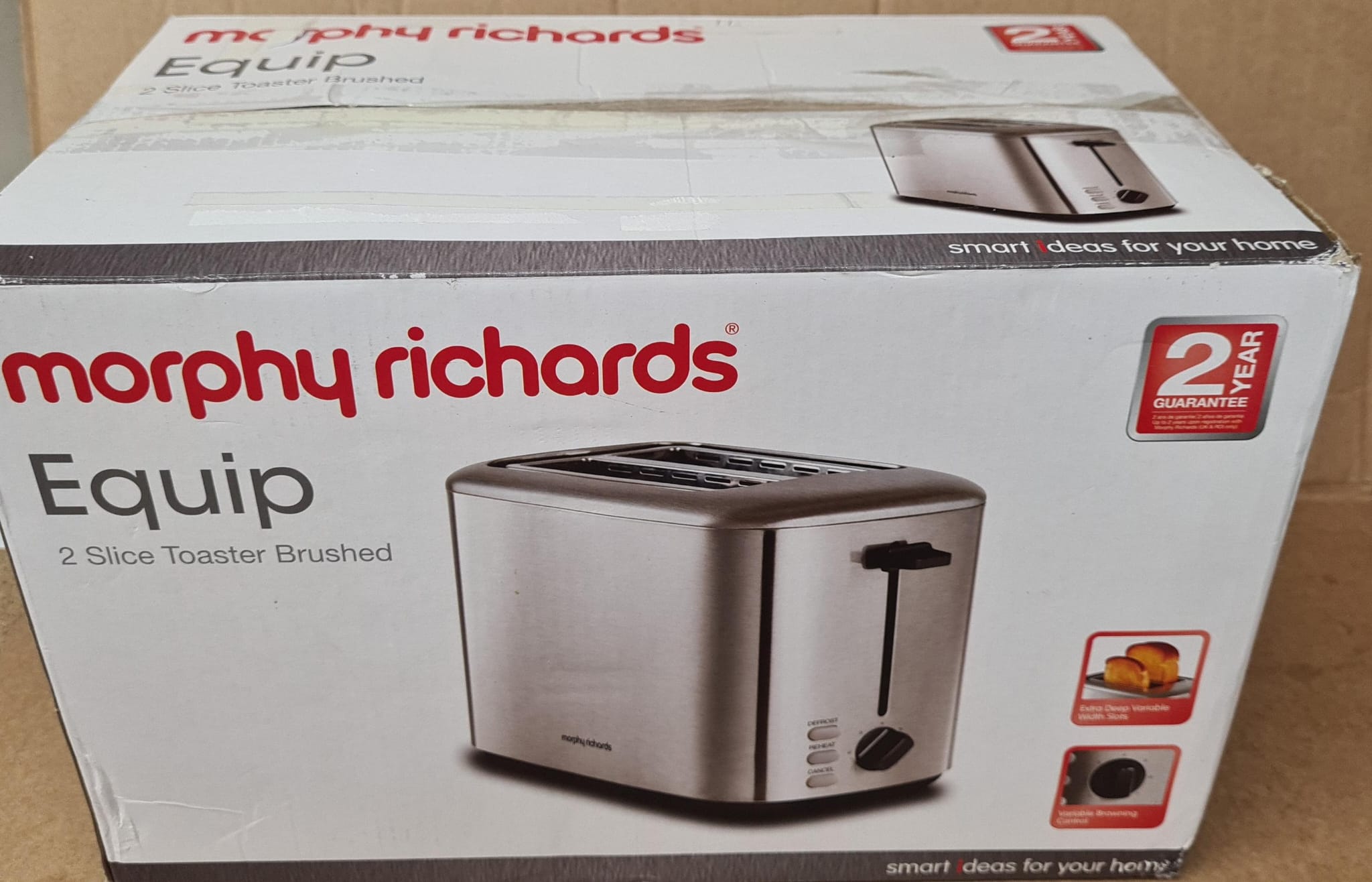 Morphy Richards 222067 Equip 2 Slice Toaster -9618U