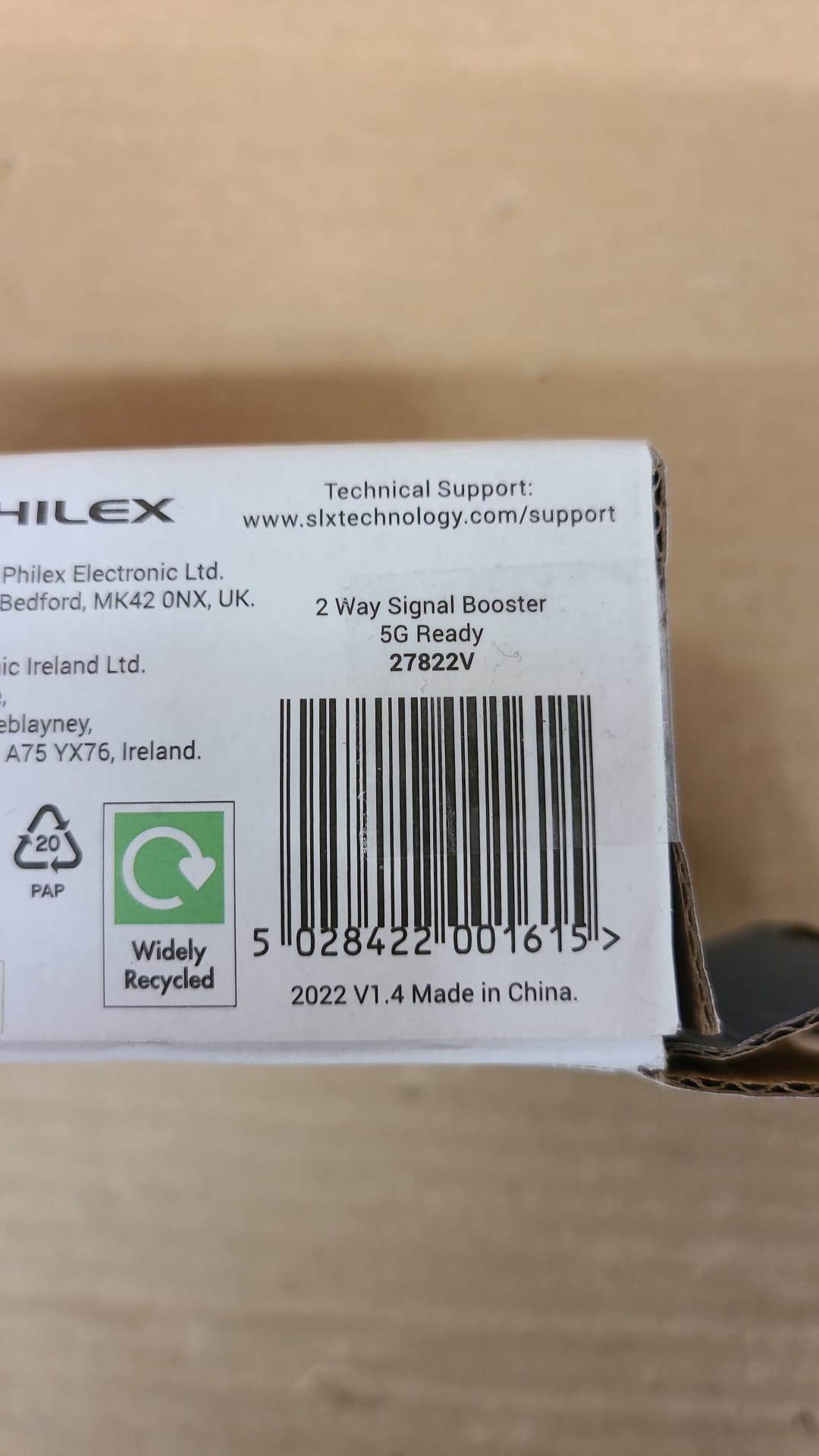 SLX 2 way Signal amplifier 27822V-1615