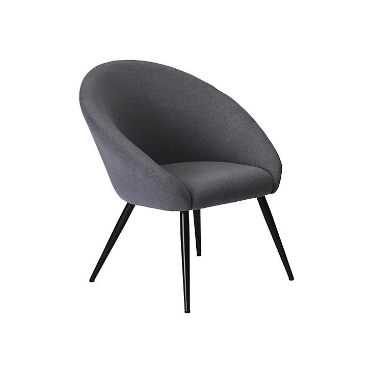 Colenso Dark blue Linen effect Relaxer chair (H)845mm (W)730mm (D)665mm- 0497