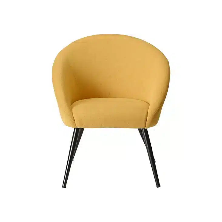 Colenso yellow Linen effect Relaxer chair (H)845mm (W)730mm (D)665mm 0534