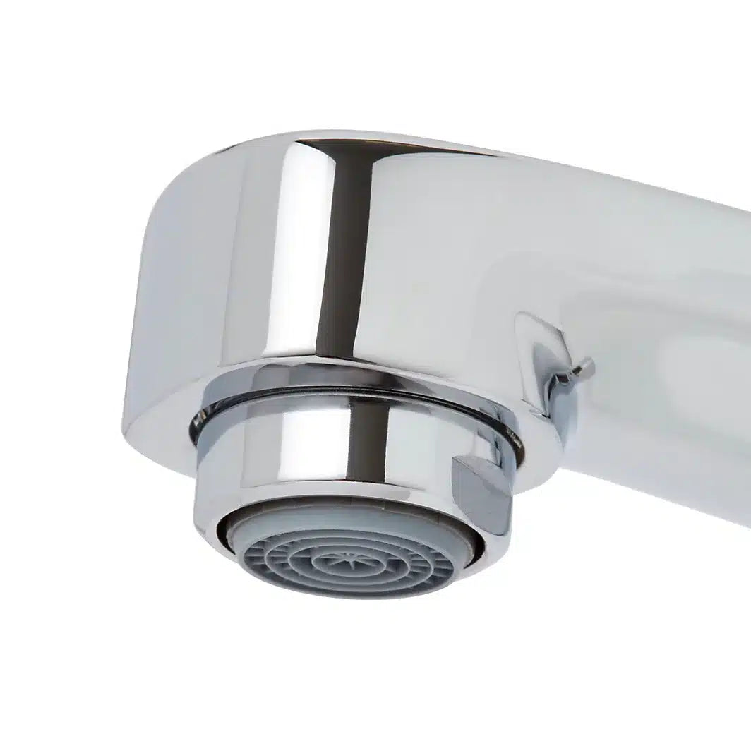Cooke & Lewis Akaka Chrome effect Kitchen Top lever Tap 0167