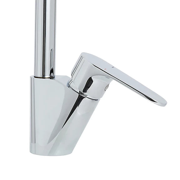 Cooke & Lewis Aruvi Silver Chrome effect Kitchen Top lever Tap - 2123