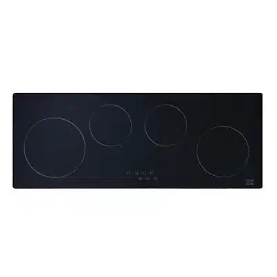 Cooke & Lewis Hob 4 Zone Glass (W)900mm - Black- CLCER90A 9524