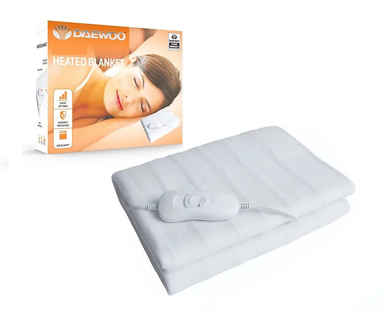 Daewoo Single Bed Electric Heated Blanket-0870