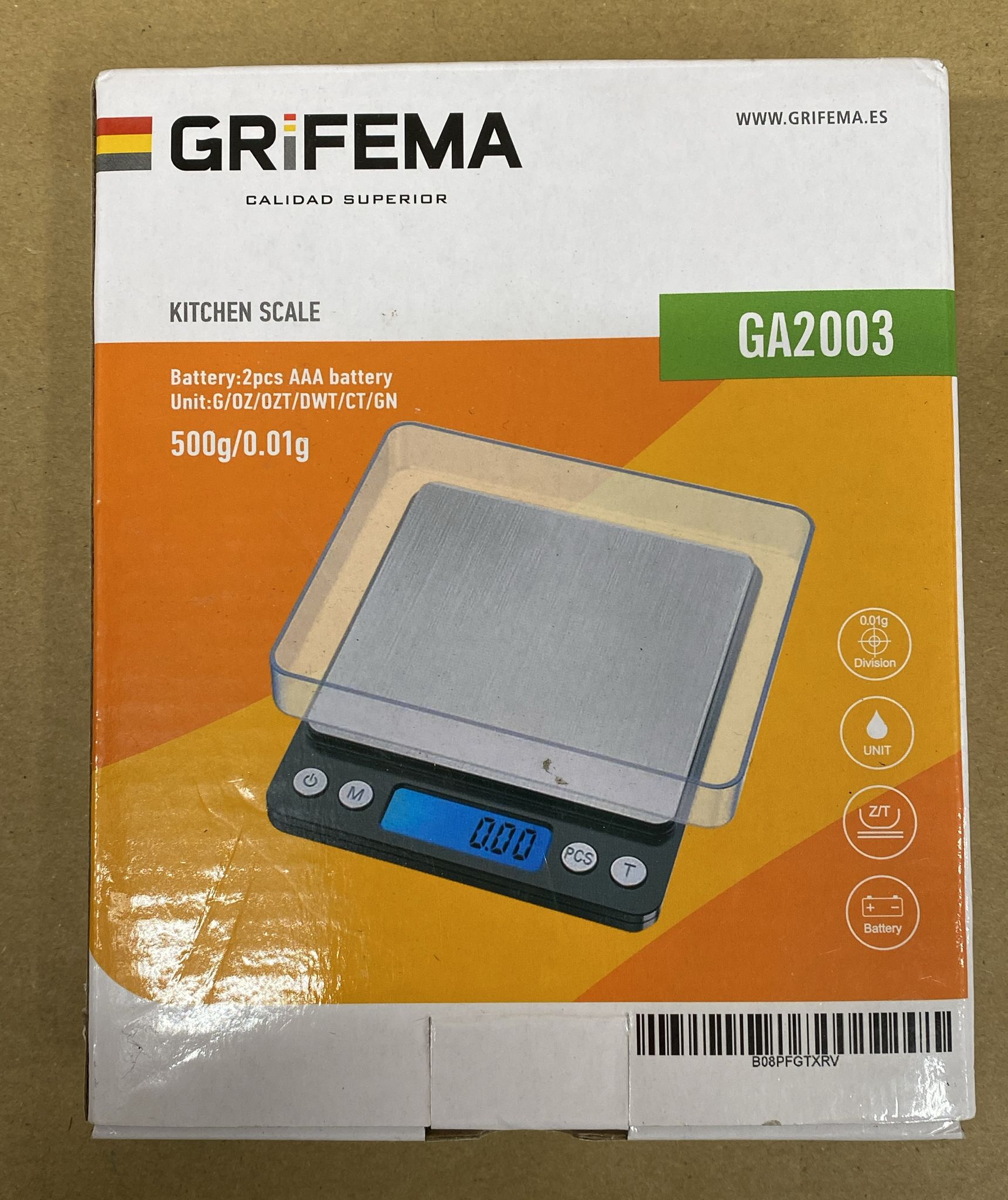 GRIFEMA GA2003 Digital Kitchen Scales-6950
