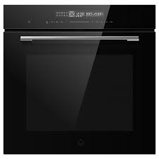 GoodHome GHPYOVTC72 Built-in Single Multifunction pyrolytic Oven - Gloss black-0520