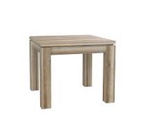 Antique oak Extendable Table (H)75.4cm (W)90.4cm