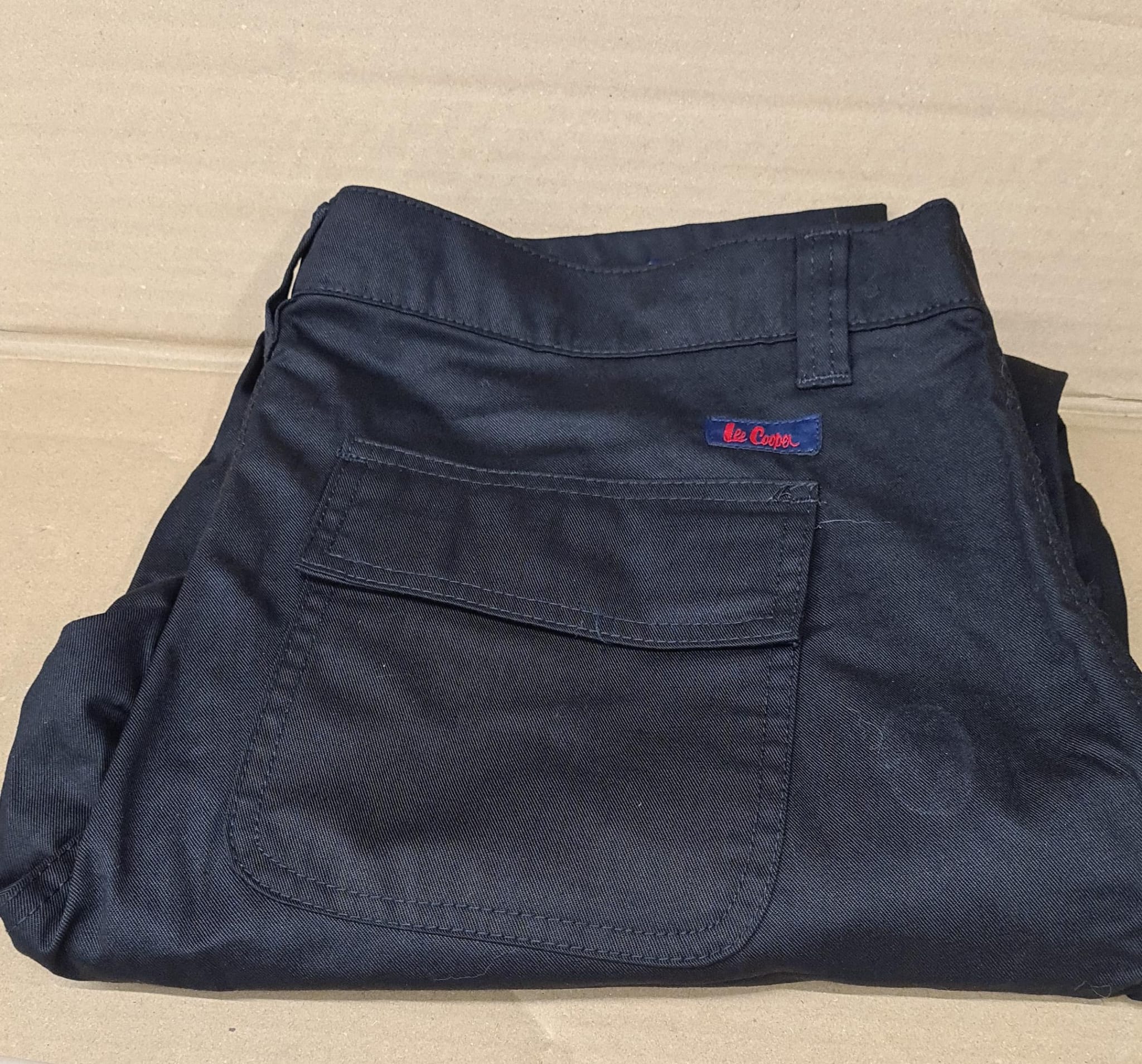 Lee Cooper Workwear Ladies Classic Cargo Work Trouser, Black, 18 (30" Reg Leg) - 2865