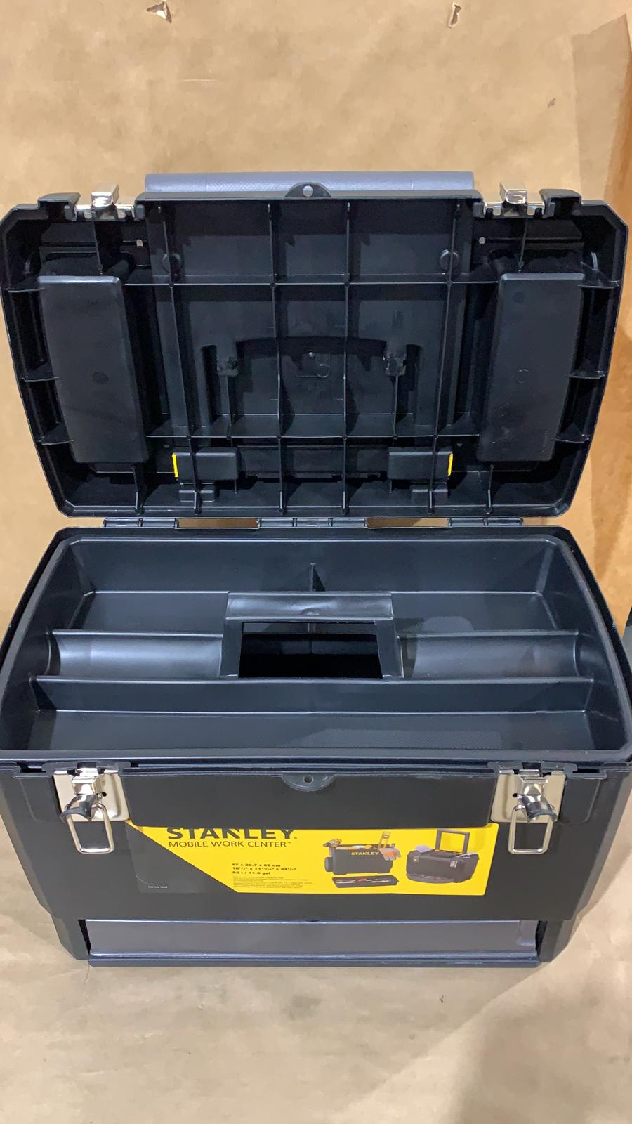 Stanley 4 compartment Mobile work centre 9686