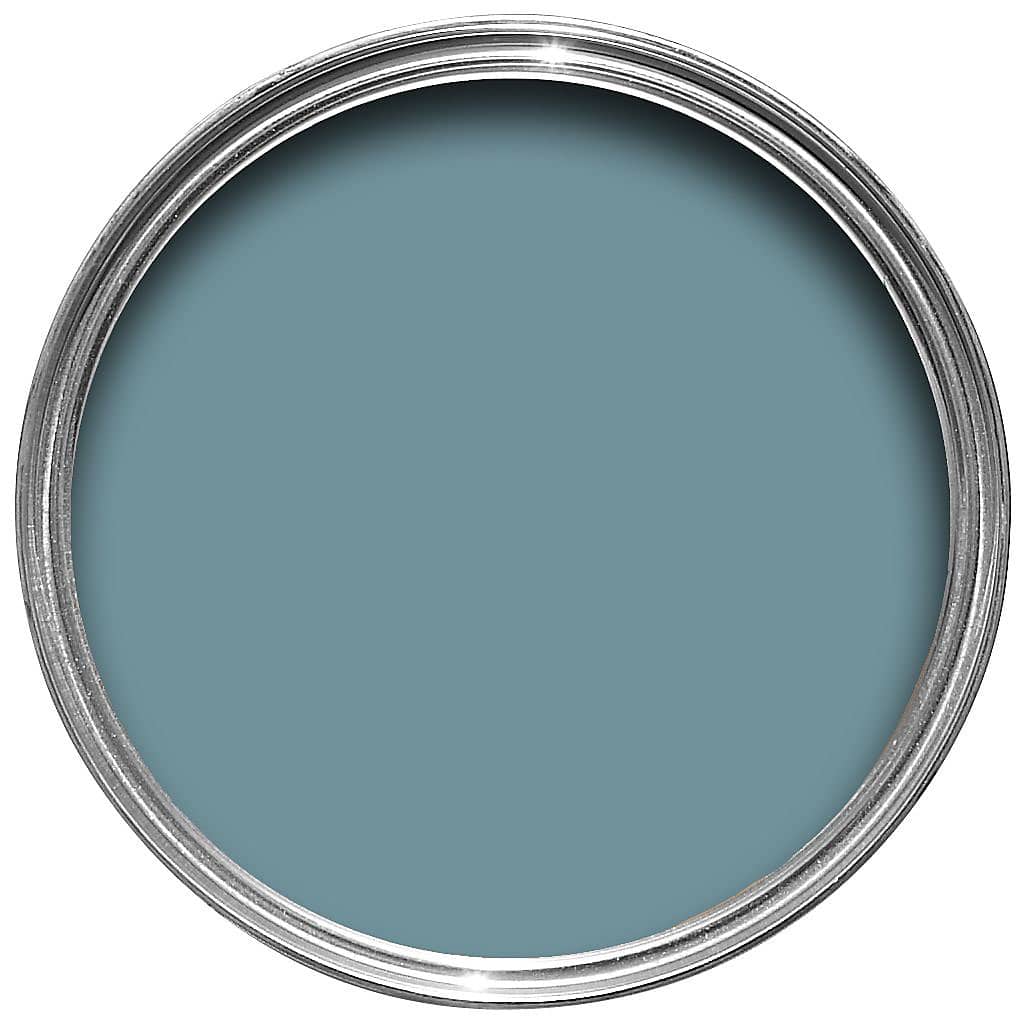 Farrow & Ball Estate Stone blue No.86 Matt Emulsion paint, 2.5L-8621