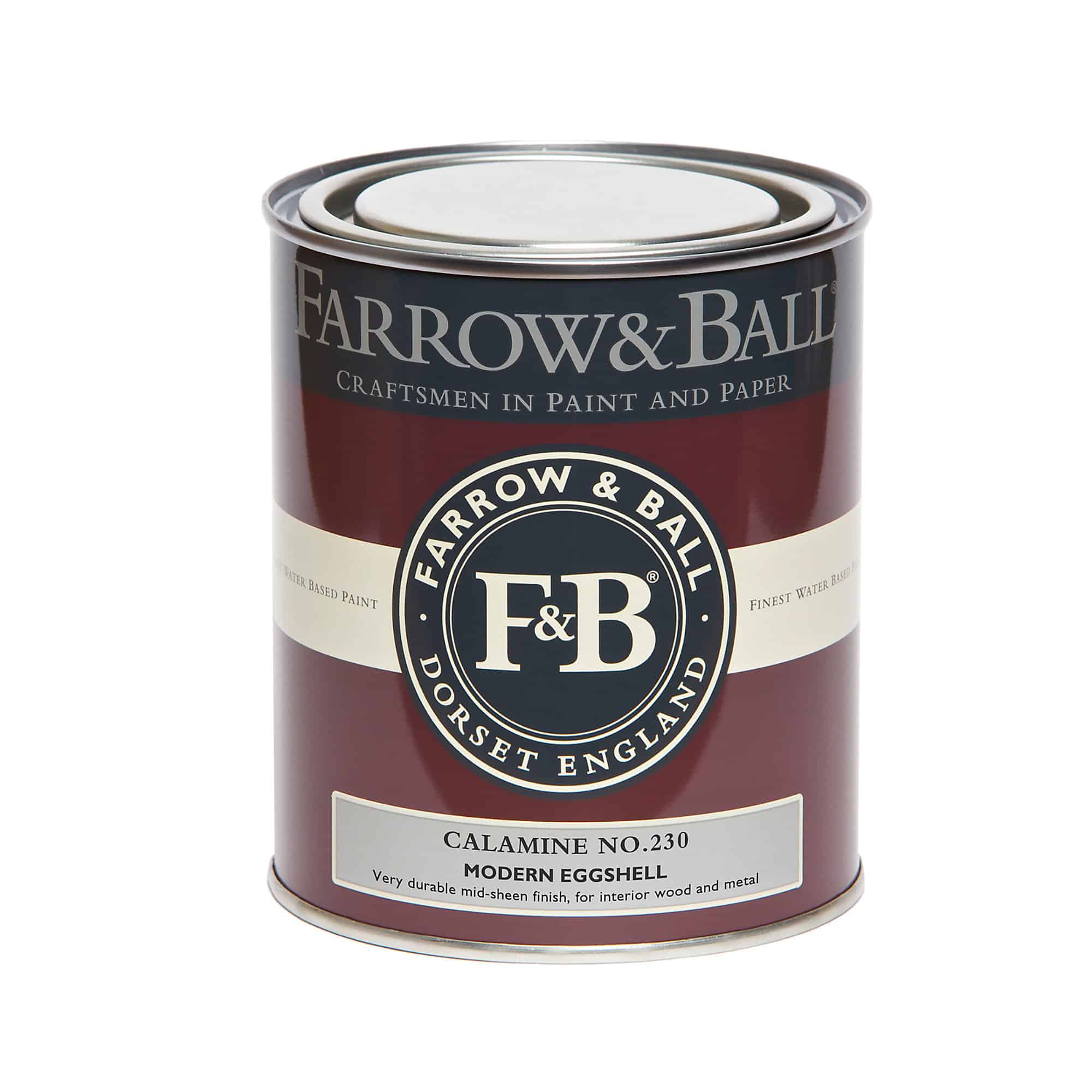 Farrow & Ball Eggshell Paint,Modern Calamine No.230 750ml-7307