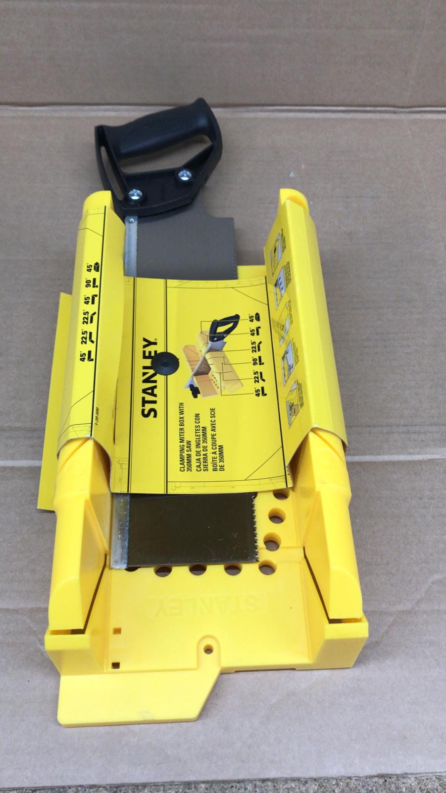 Stanley STA120600 Clamping Mitre Box and Saw - 6009