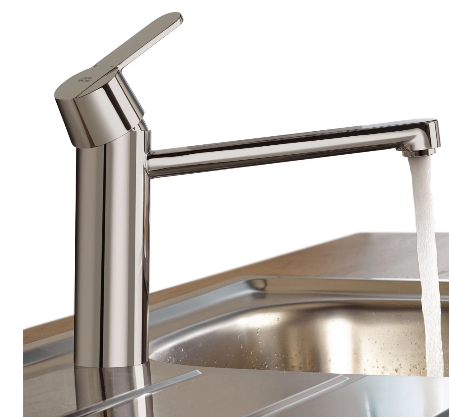 Grohe GET Stainless steel effect Kitchen Tap 7842