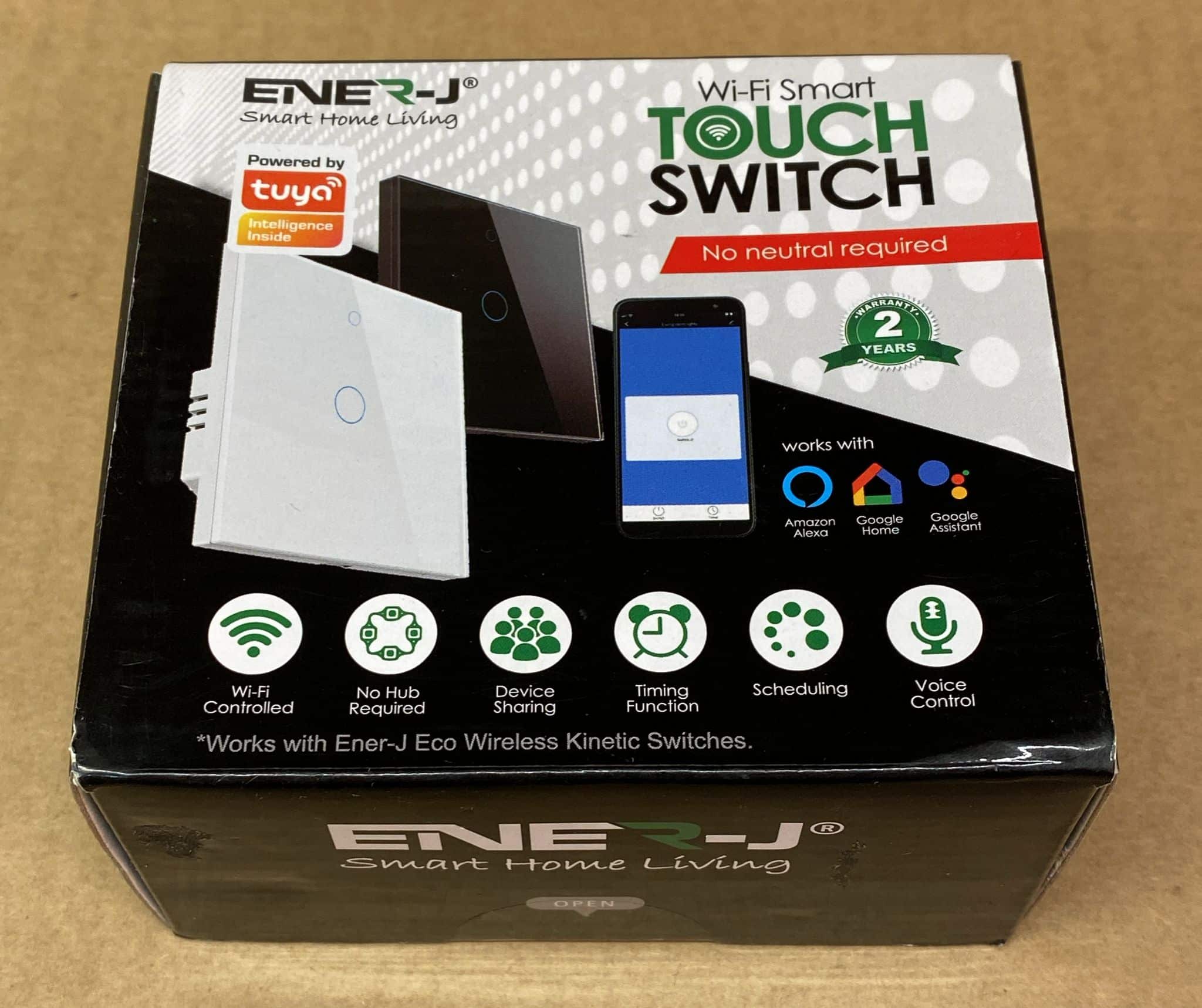 3 Gang Smart Touch Switch White Body(No neutral needed)-1370