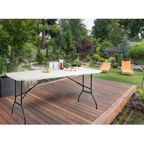 Foldable Garden Table 1.8 Meter 6 Ft Catering Camping Folding Table 5186