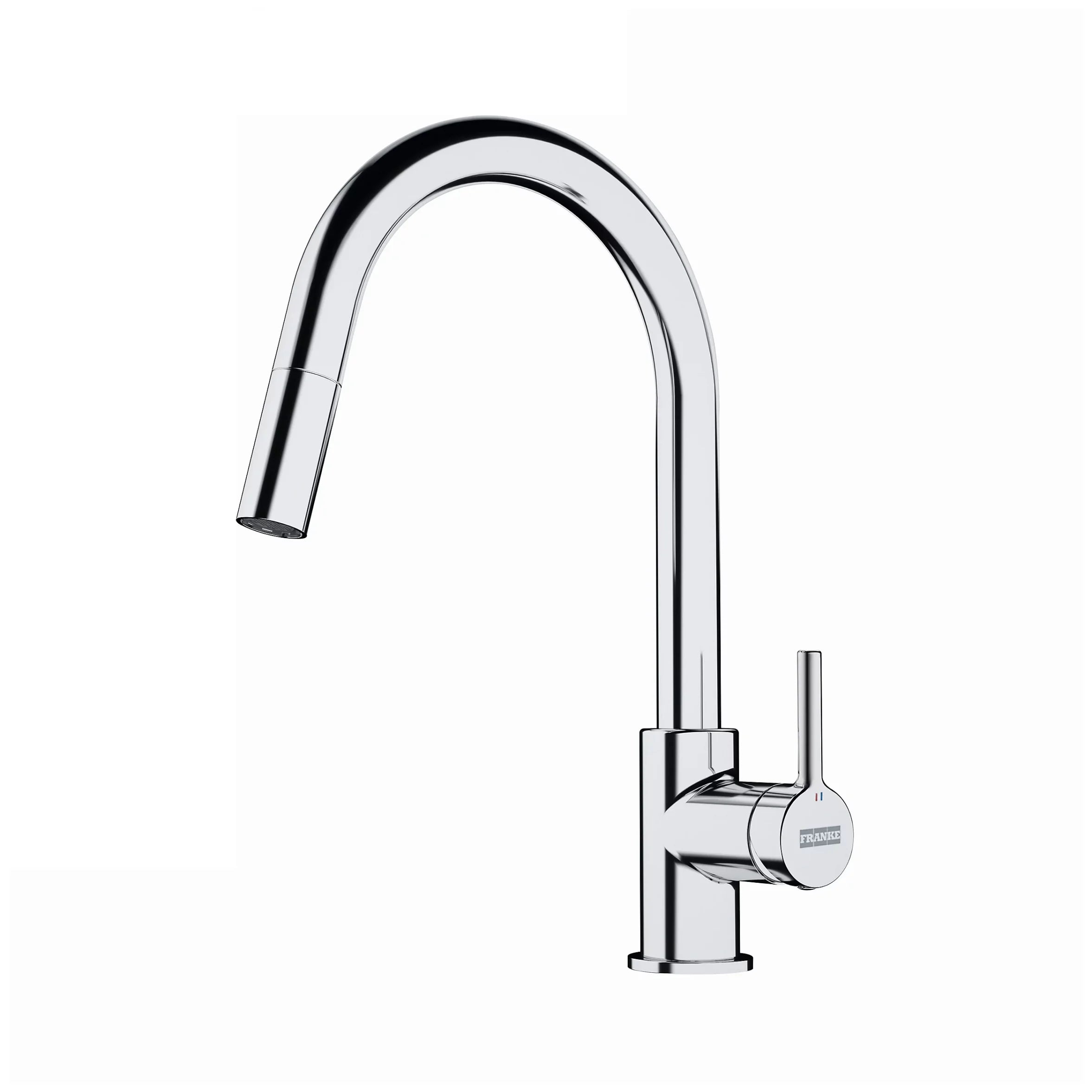 Franke Lina Chrome-plated Kitchen Side lever pull out Tap 1486