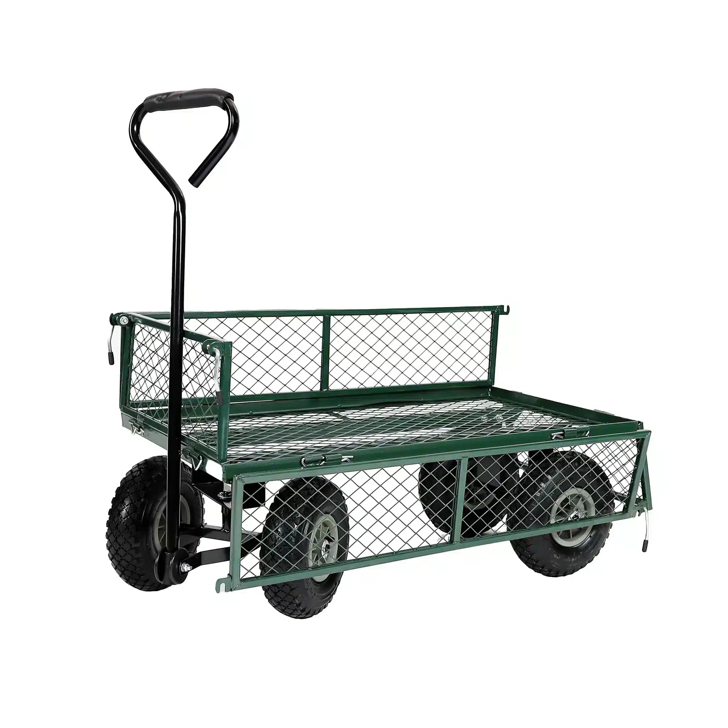 Garden TROLLEY Cart Pull Along Trailer cart 1088