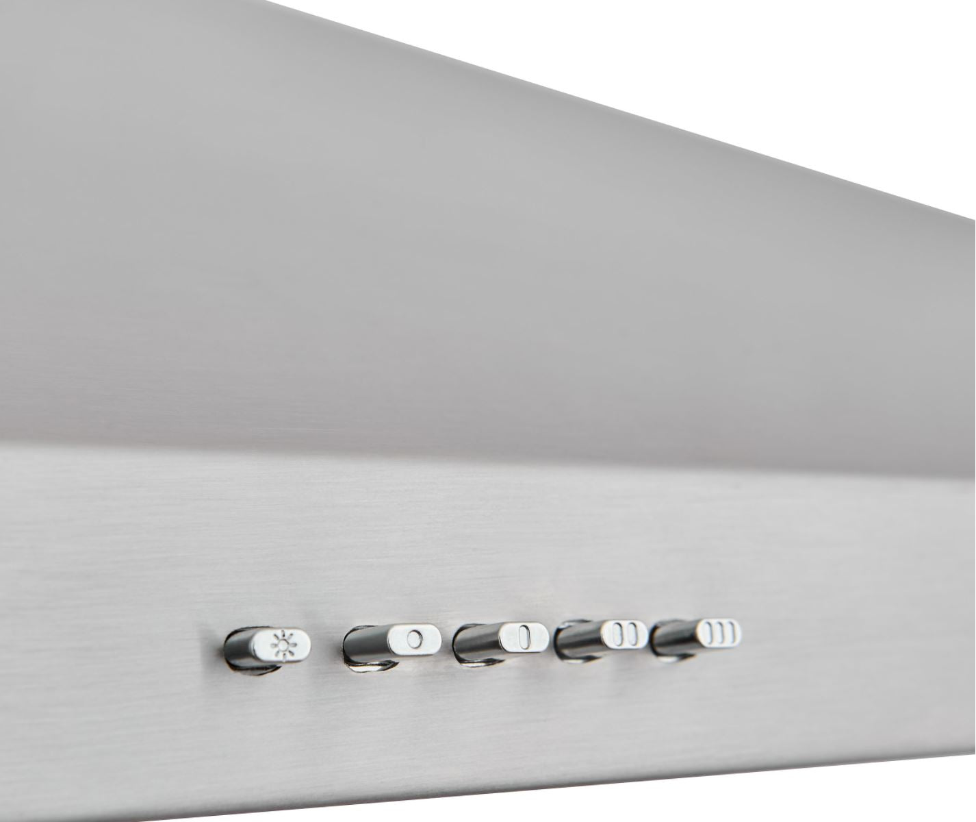 Cooke & Lewis Chimney Cooker hood Stainless steel,(W)90cm CLCHS90 2538