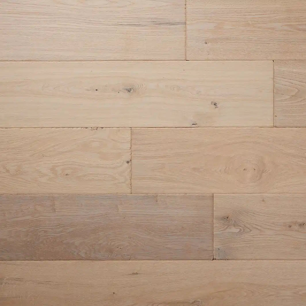 GoodHome Agung Vintage grey Oak Real wood top layer flooring 8 Planks 7120