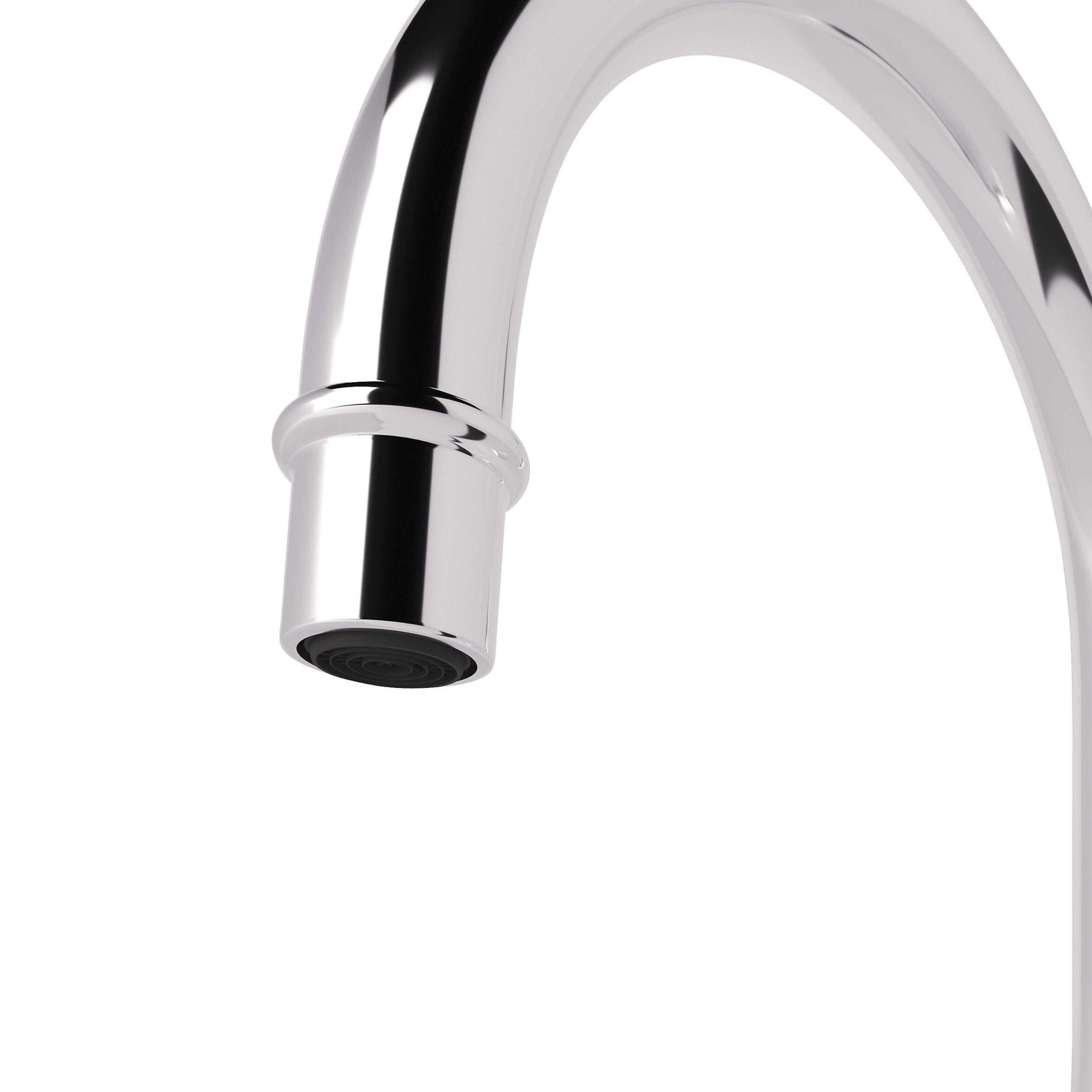 GoodHome Filbert Chrome effect Kitchen Side lever Mixer tap Ceramic Handle 6018