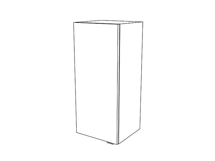 GoodHome Imandra Gloss Taupe Wall Cabinet (W)600mm (H)900mm 3298