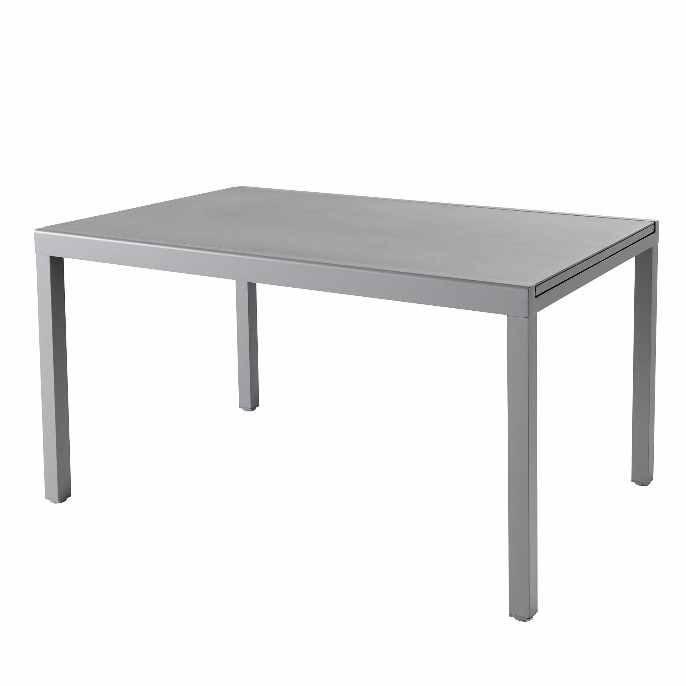GoodHome Moorea Metal 8 seater Extendable Table - Garden Furniture set 5491