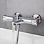 GoodHome Rize Thermostatic Bath Shower mixer Tap Chrome 5069