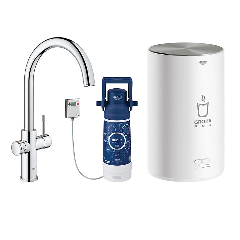 Grohe Red Duo Chrome-plated Boiling water tap-9162N