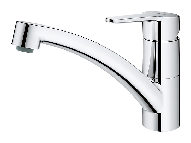 Grohe Start Eco Chrome effect Chrome-plated Kitchen Top lever mixer Tap-0630