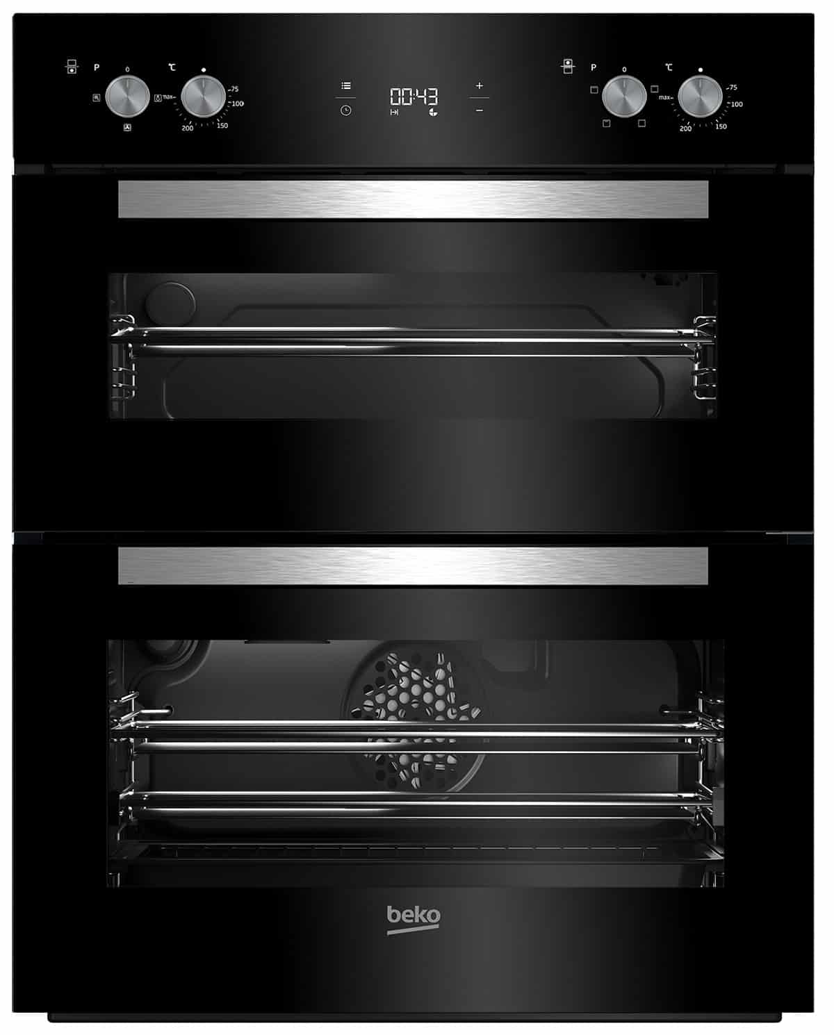 Beko BTQF24300B Black Built-in Double oven - 715mm H - 3336