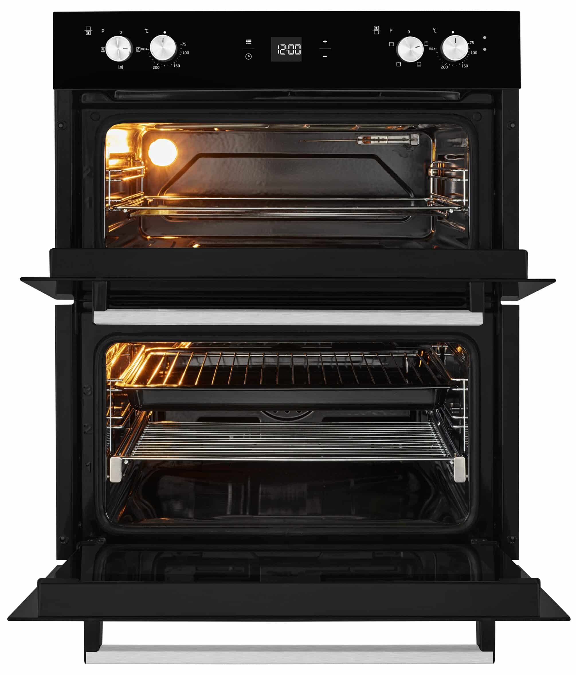 Beko BTQF24300B Black Built-in Double oven - 715mm H - 3336