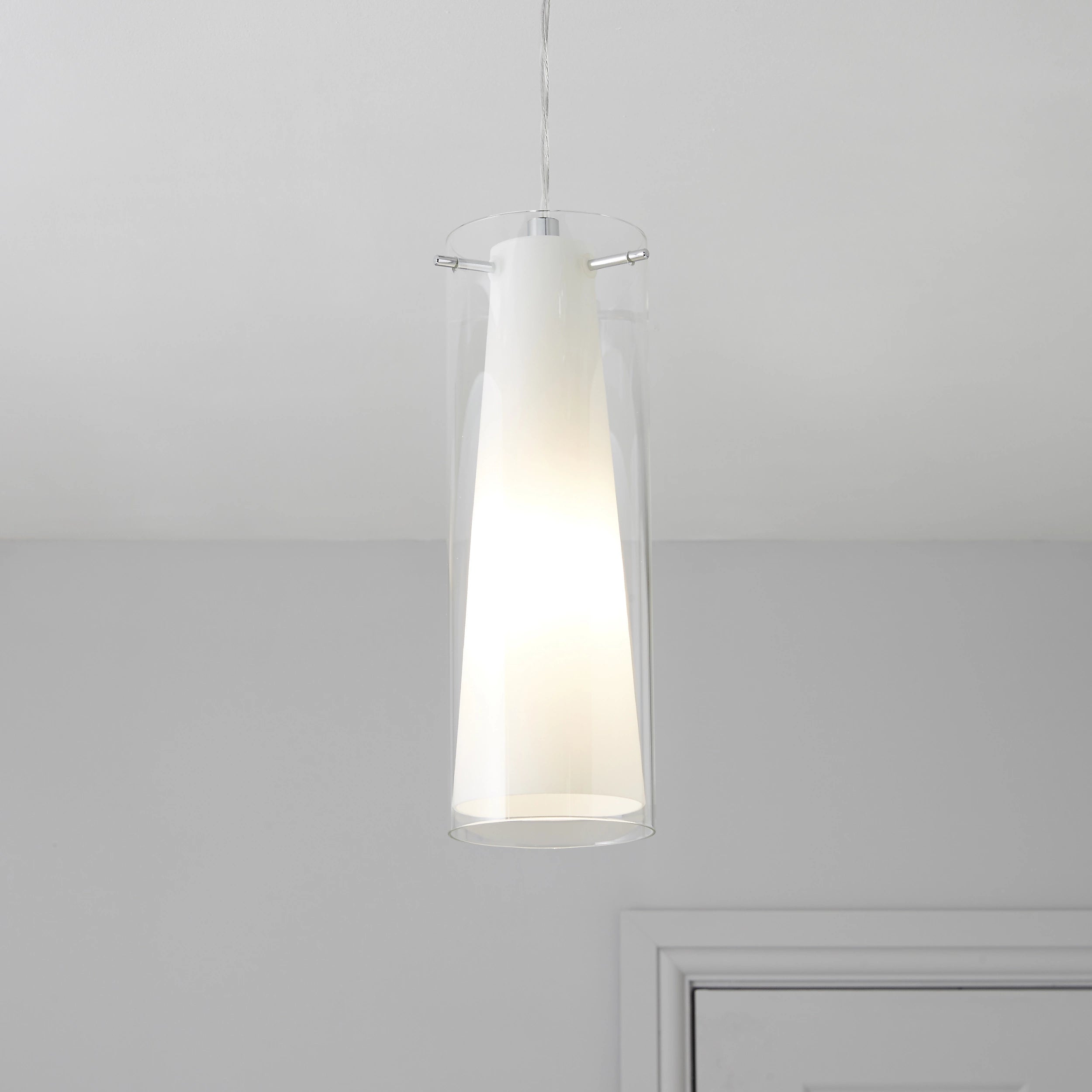 Kamara Pendant Ceiling light White 7546