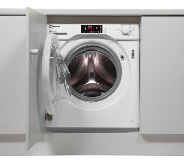 CANDY CBWM816D-80 Integrated 1600 Spin Washing Machine - White 0920