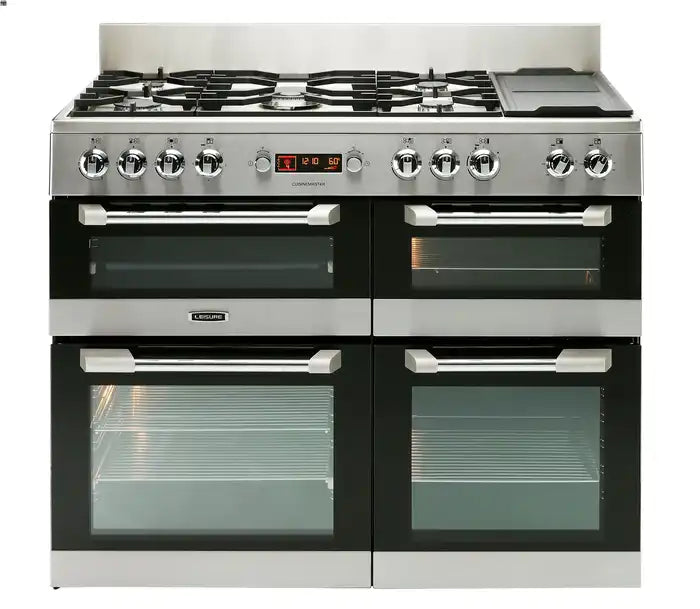 Leisure cooker with Gas Hob- Freestanding Silver CS110F722X 0689