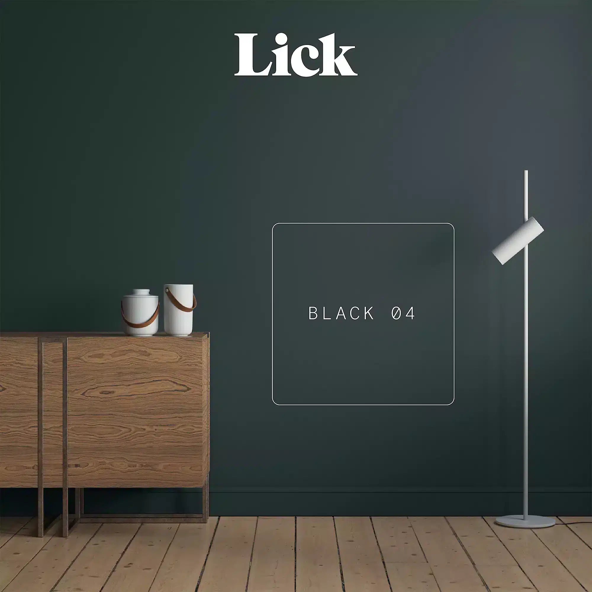 Lick Black 04 Eggshell Emulsion paint, 2.5L-5301