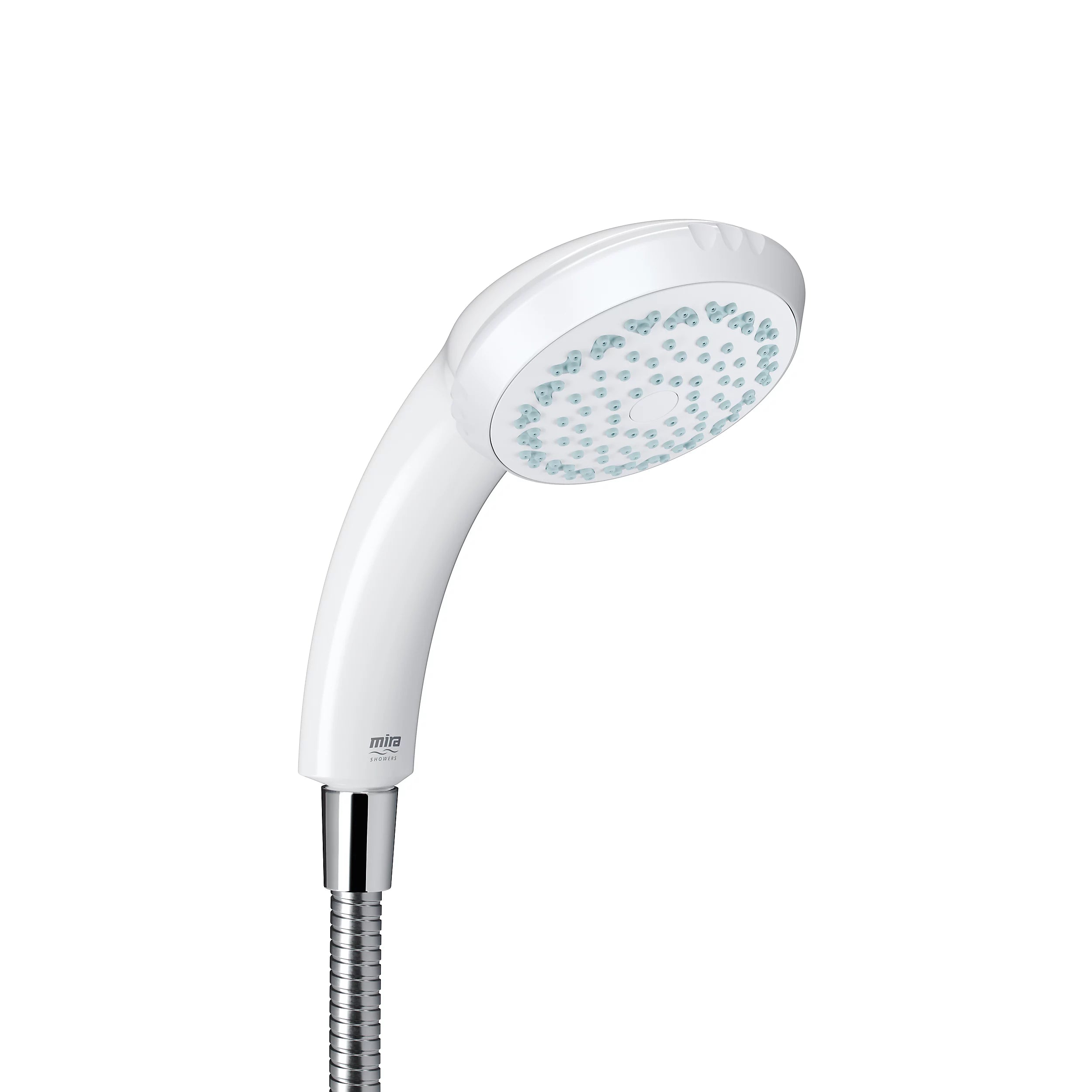 Mira Response White 4-spray pattern Shower head, 230mm 1644