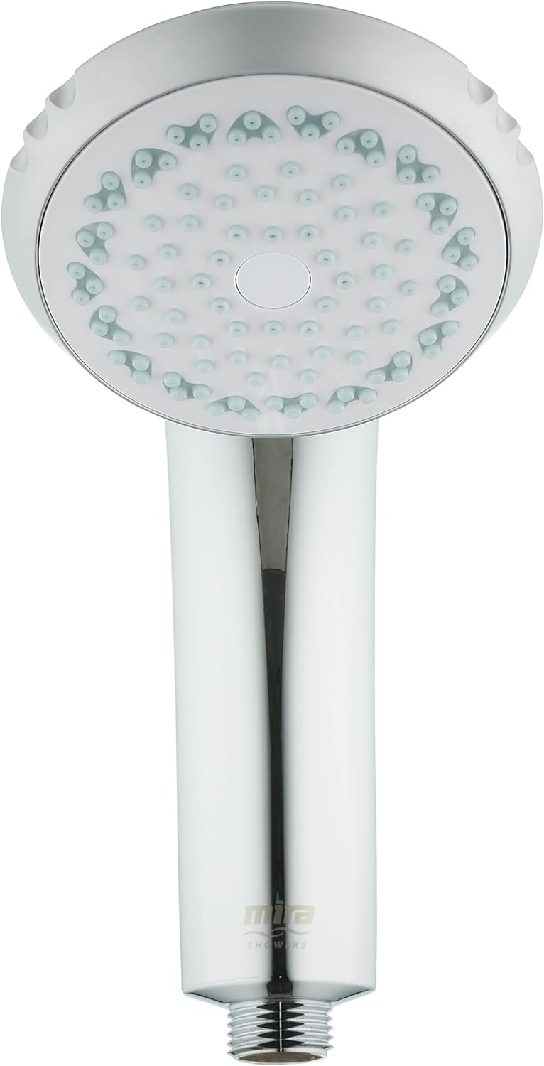 Mira Showers Response Shower Head Handheld 4 Spray Shower Head Chrome 2.1605.106- 1675