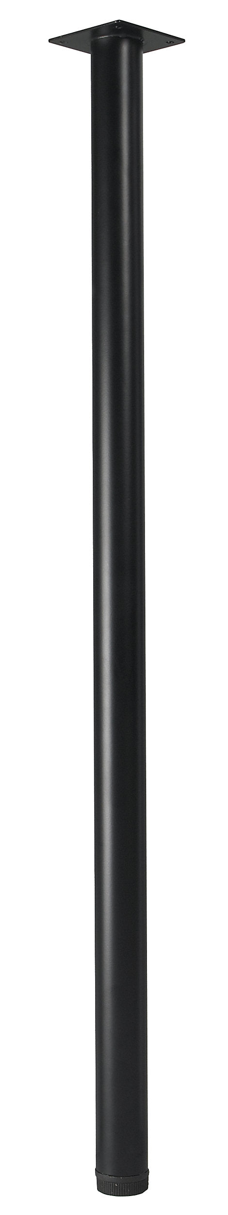 Rothley Painted Black Furniture leg (Dia)32mm 5804