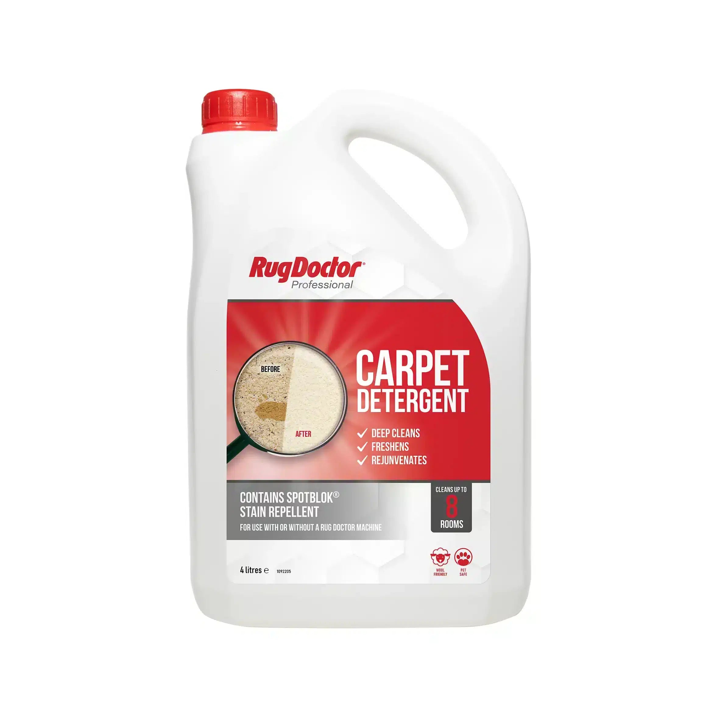 Rug Doctor Lemon Carpet detergent, 4L 0188