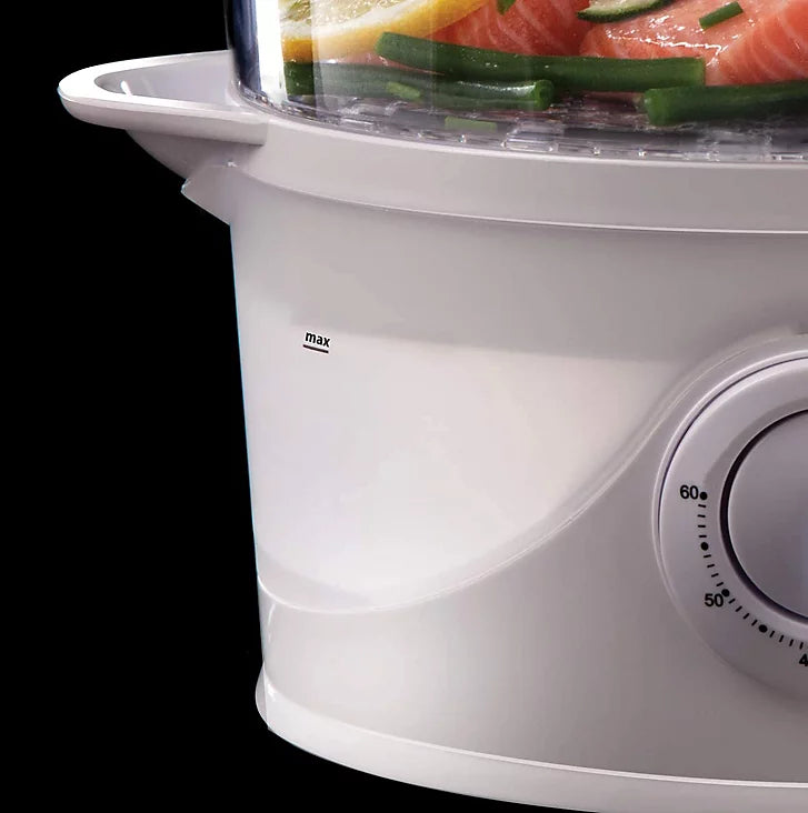 Russell Hobbs 21140 White 3-Tier Food Steamer 9-Litres-8492